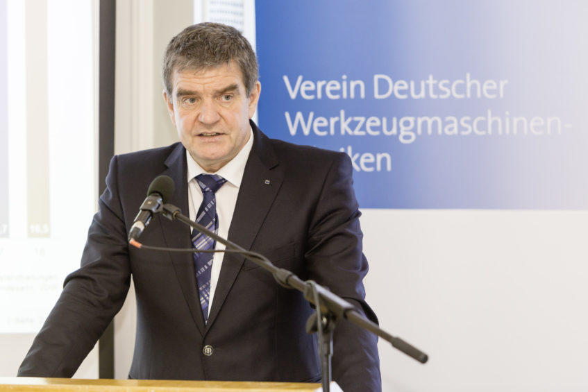 Dr. Heinz-Jürgen Prokop, Chairman of the VDW (German Machine Tool Builders’ Association), Frankfurt am Main, Managing Director of Trumpf Werkzeugmaschinen GmbH + Co. KG, Ditzingen