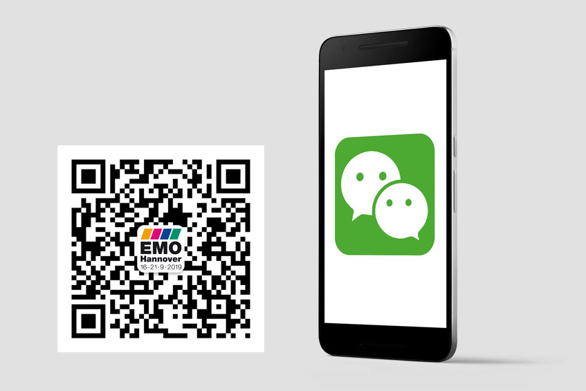 Gut aufgestellt bei Social Media: Seit 2017 gibt es die EMO Hannover auch bei WeChat