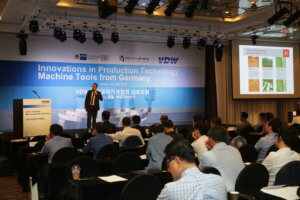 VDW-Symposium in Busan, Südkorea, 2018: Knapp 80 bilaterale Gespräche wurden bereits im Vorfeld verbindlich terminiert.