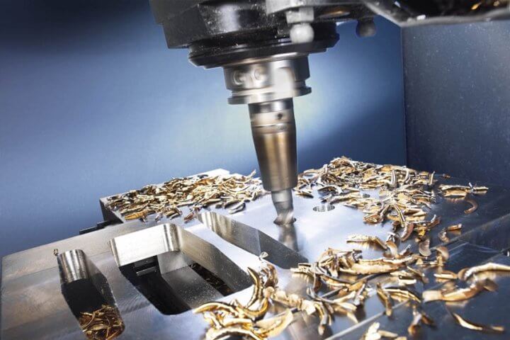 The shavings which are produced when machining using minimum quantity lubrication (MQL) are virtually residue-free and can be recycled directly.