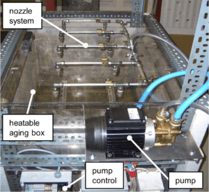 Ageing test rig at the Institut für Werkzeugmaschinen und Fabrikbetrieb (IWF), TU Berlin Photo: IWF Berlin