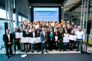 Gründerpreisverleihung Gruppenfoto Foto: Andrea Janssen