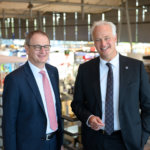 Carl Martin Welcker, EMO General Commissioner, (r) and Dr. Wilfried Schäfer, CEO of the EMO event organizer VDW (German Machine Tool Builders’ Association), looking back on a successful EMO Hannover 2019.