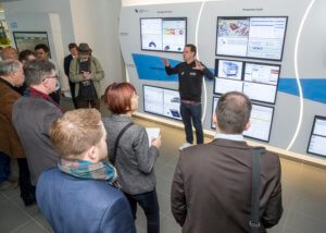 Currently making 10,000 vehicles per year, a fully networked and digitalised factory has been built in Aachen to produce the eGo-Life. Production levels can be raised to 30,000 cars. The target group for the battery-powered vehicle is the typical two-car household in which one member drives little more than 150 km per week. Photo: VDW/Strauch