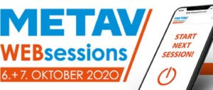 METAV Web-Sessions finden im Oktober, den 06. und 07. statt.