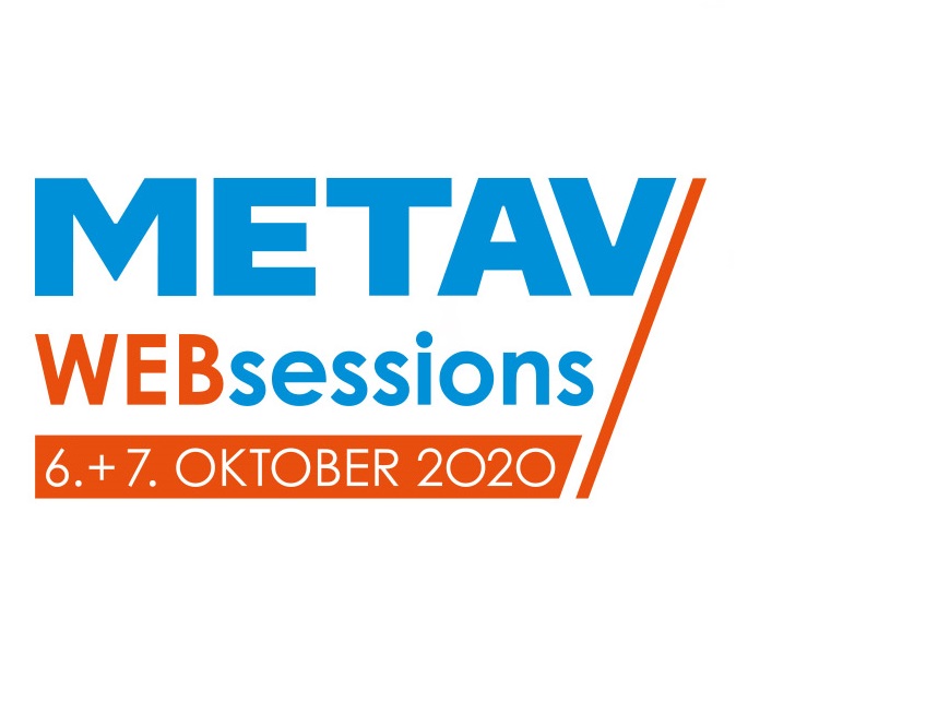 METAV Web-Sessions finden im Oktober, den 06. und 07. statt.
