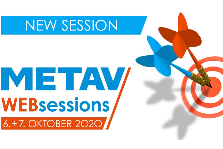 METAV Web-Sessions will start on 06 October 2020.