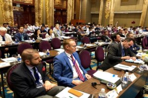 Regelmäßig bietet der VDW seinen Mitgliedern Gelegenheit interessante Absatzmärkte im Rahmen von Technologiesymposien, wie hier in Südkorea 2019, kennenzulernen. 2020 findet erstmals ein Symposium virtuell statt.