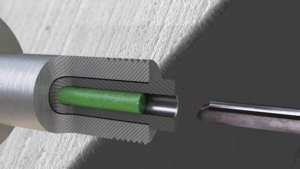 Cutting edge preparation is crucial in determining the performance of cutting tools: The [Tool]Prep process developed by the Institute of Machining Technology (ISF) at TU Dortmund University is universally applicable and easy to implement. It facilitates cutting edge preparation on shank tools. Photo: TU Dortmund University – ISF