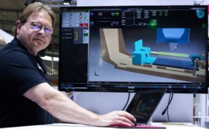 The CGS (Complete Grinding Solution) external programming system from Japanese manufacturer Amada links the functions of optional CNC machine assemblies and of stand-alone systems. Photo: Amada GmbH