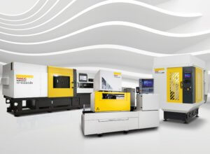 Picture showing our ROBOMACHINE range on a dark background from a front view.